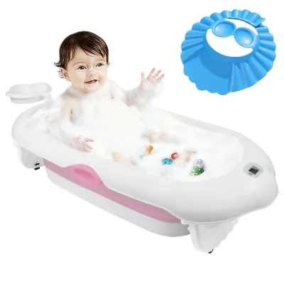 Baignoire bébé pliable avec siège – image 2