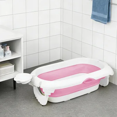 Baignoire bébé pliable avec siège – image 3