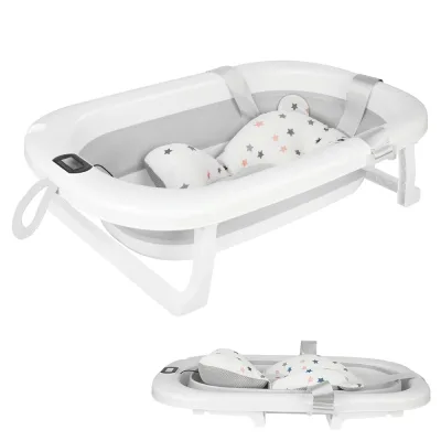 Baignoire pliable bébé avec thermomètre