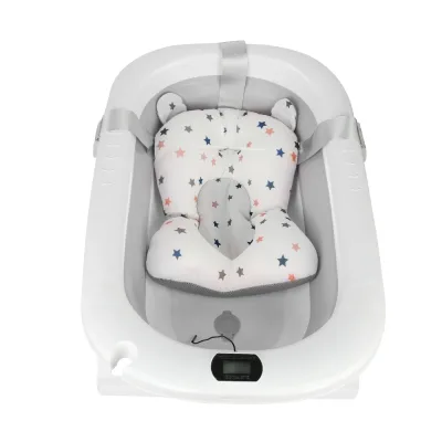 Baignoire pliable bébé avec thermomètre – image 2