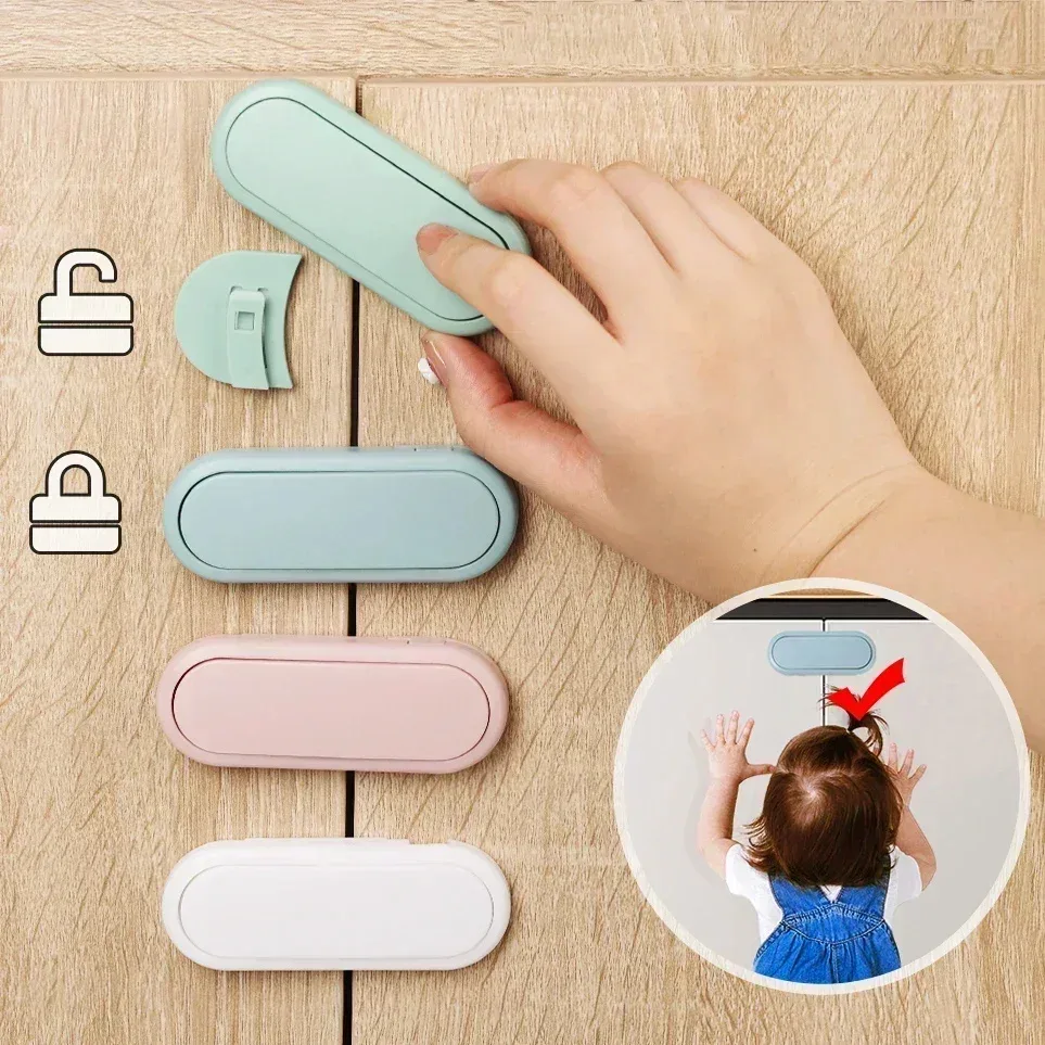 Loquets de porte d'armoire en plastique
