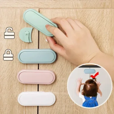 Loquets de porte d'armoire en plastique