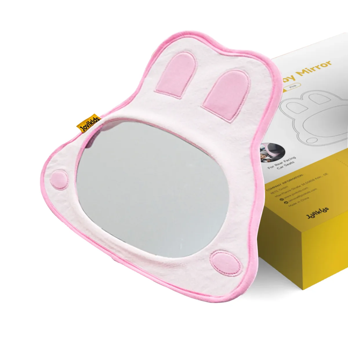 Miroir de siège arrière bébé forme crocodile