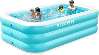 Piscine gonflable en PVC avec sièges