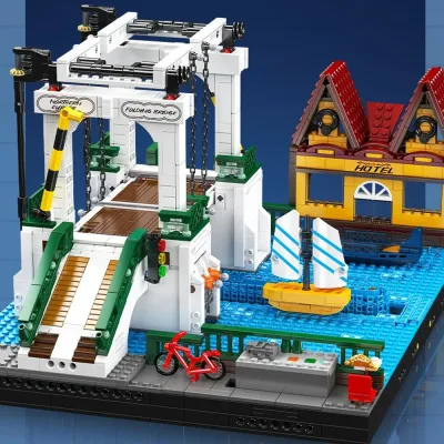 Pont pliant en blocs, 2066 pièces – image 3
