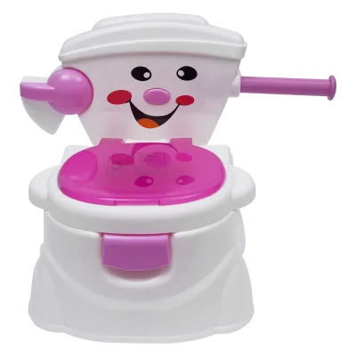 Pot d'apprentissage 2-en-1 bleu pour enfant – image 2