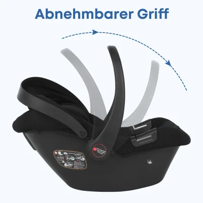 Siège auto bébé de 0 à 12 mois, ISOFIX – image 3