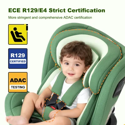 Siège auto pivotant 360 Isofix réglable – image 3