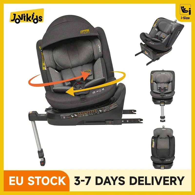 Siège auto pivotant à pied de support