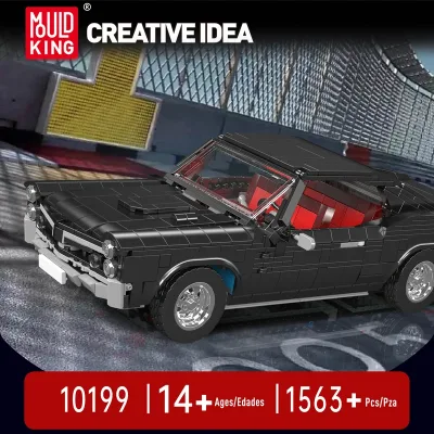 Voiture de course en blocs de construction – image 3